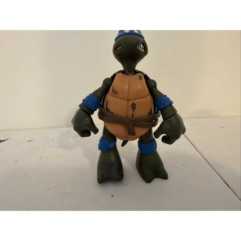 Vintage TMNT Original Sketch Leonardo Action Figure 5 inch Teenage Mutant Ninja - Picture 3 of 5